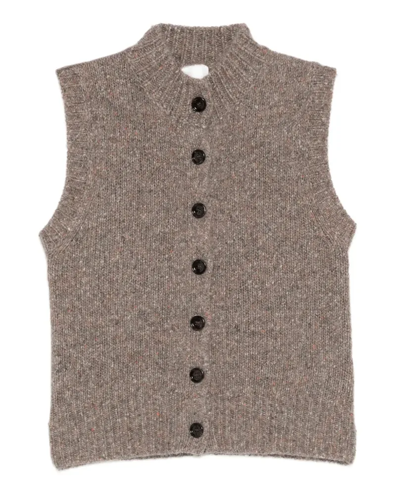ALLUDE Cardigan aus Kaschmir - Braun Braun