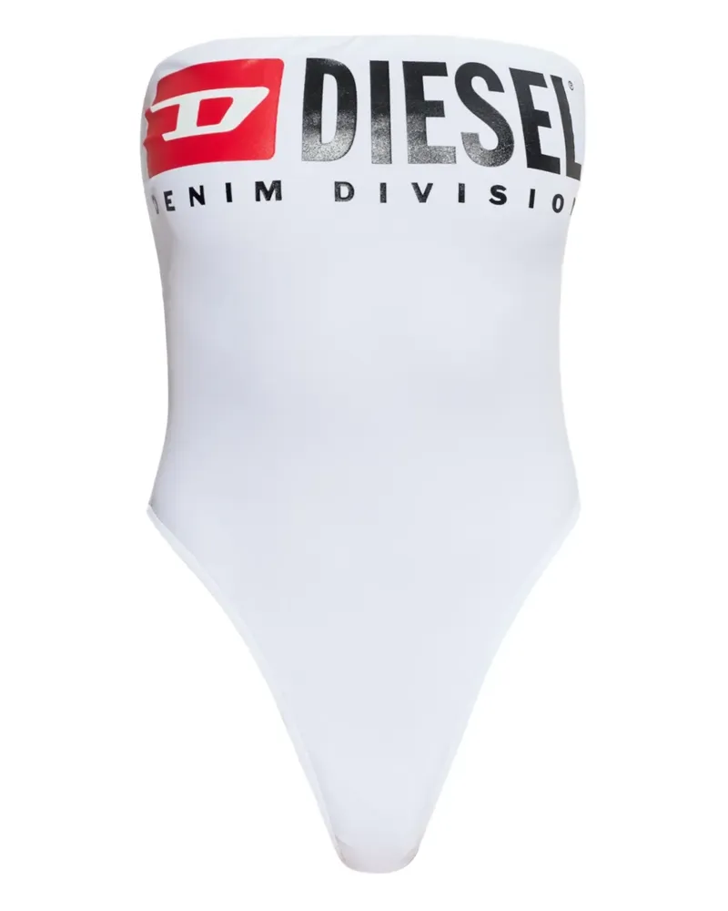 Diesel Cecilia-d-core logo band swimsuit - Weiß Weiß