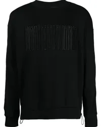 Mostly Heard Rarely Seen Sweatshirt im Hybrid-Design mit Logo Schwarz