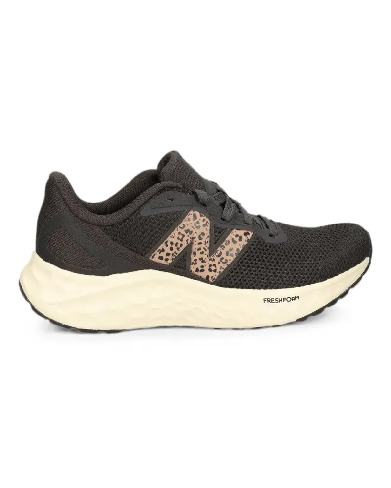 New Balance Arishi v4 Fresh Foam Sneakers mit Leopardenprint - Schwarz Schwarz