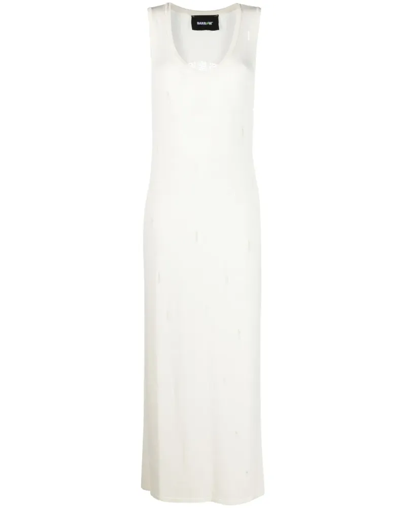 BARROW Strickkleid in Distressed-Optik - Nude Nude