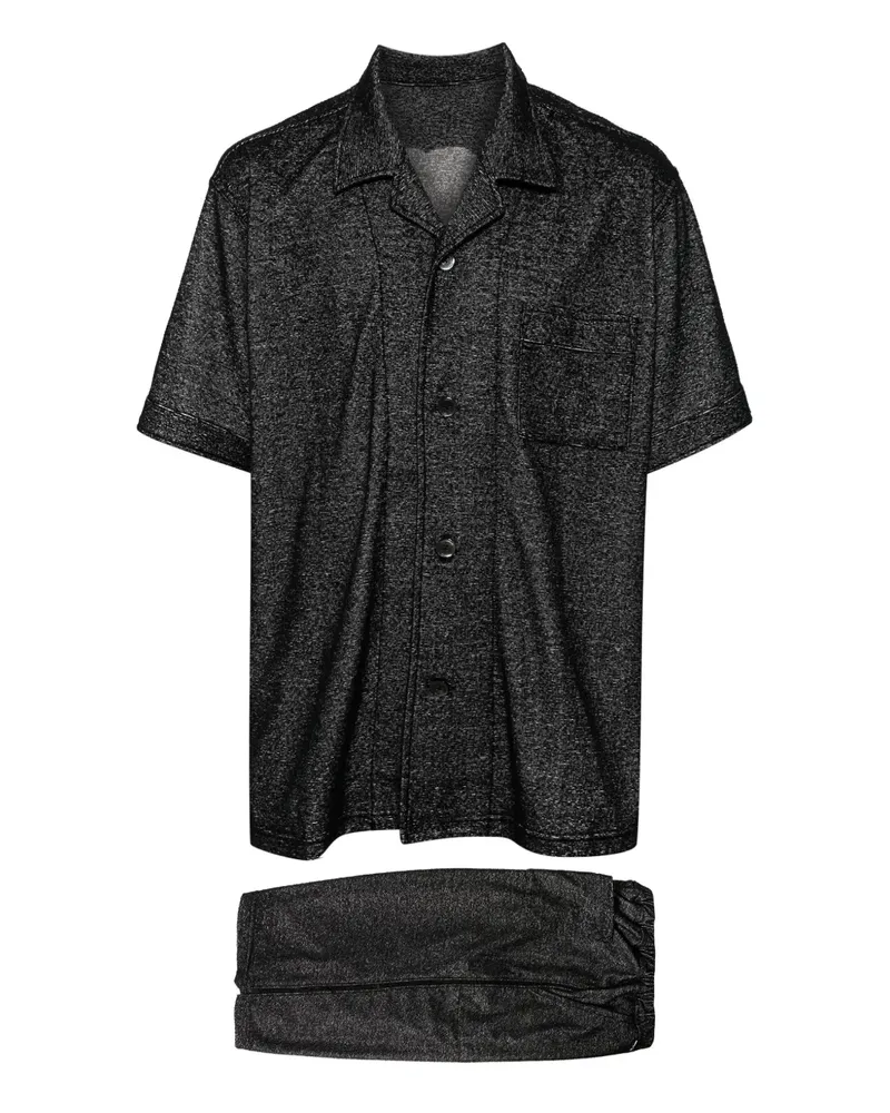 Mastermind World Loungewear-Set mit Logo - Schwarz Schwarz