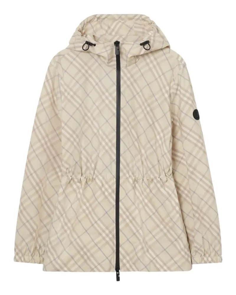 Burberry Check lightweight Jacket - Nude Nude