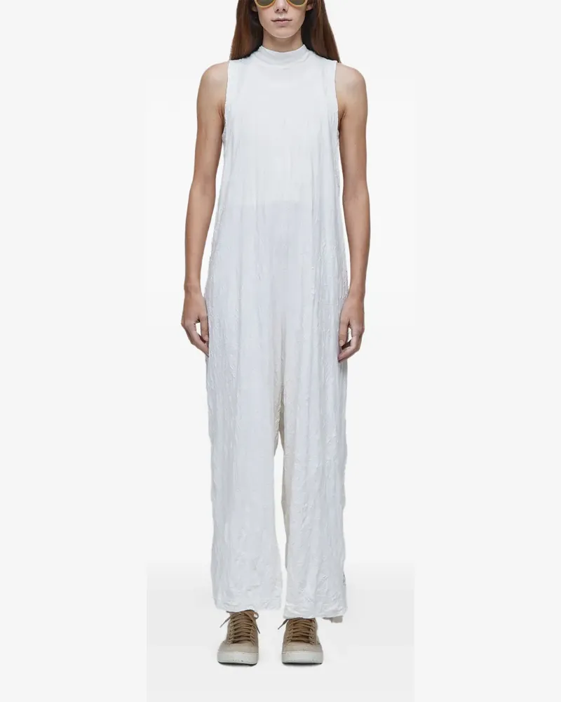 Osklen sleeveless jumpsuit - Weiß Weiß