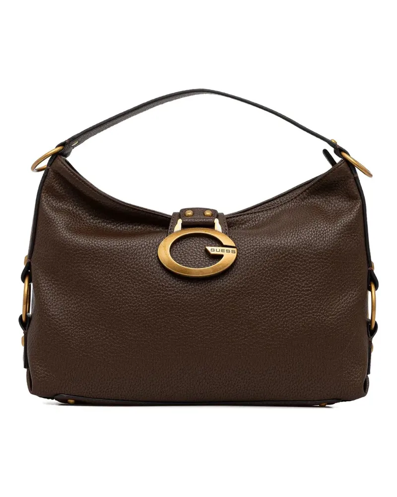 Guess Camden Tote Bag mit Logo - Braun Braun