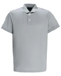 Emporio Armani Poloshirt mit Adler Grau