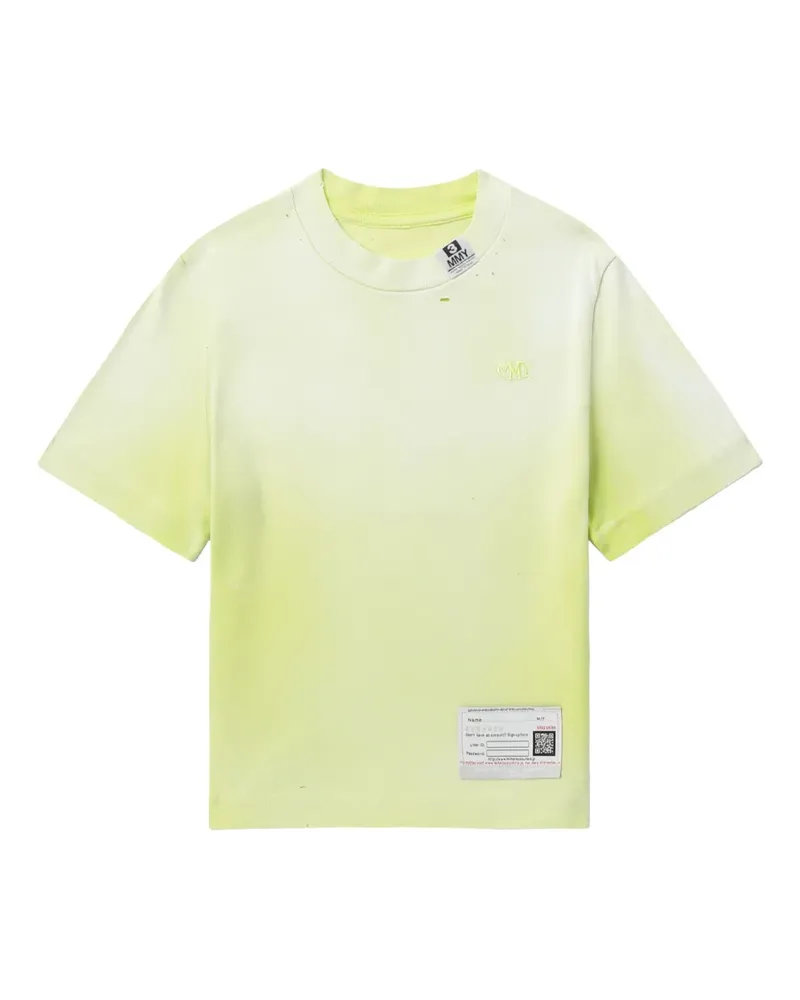 MIHARAYASUHIRO Klassisches T-Shirt - Gelb Gelb