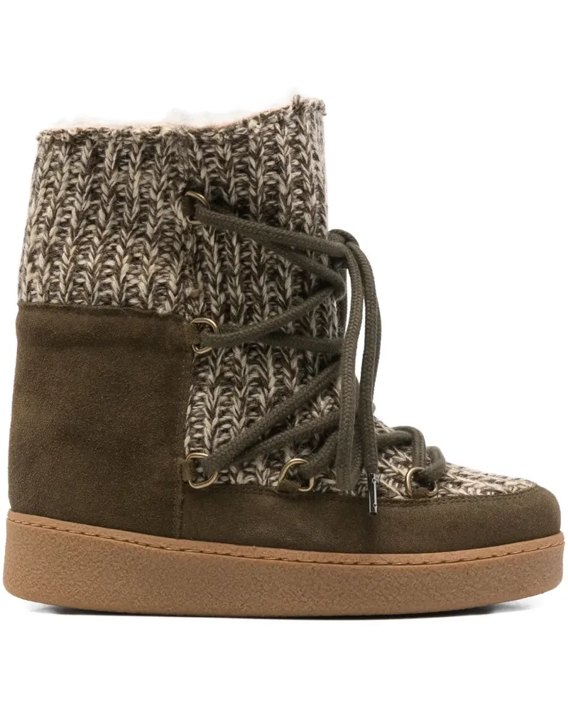Isabel Marant Nowla snow boots - Braun Braun