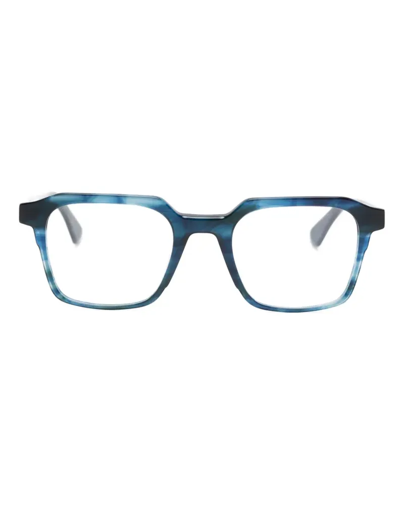 GIGI STUDIOS Brad Brille mit eckigem Gestell - Blau Blau