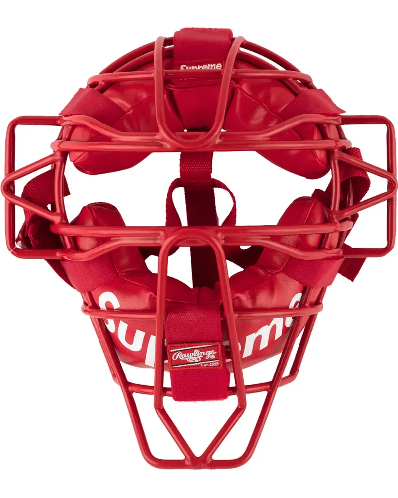 Supreme Being Rawlings' Catcher-Maske - Rot Rot