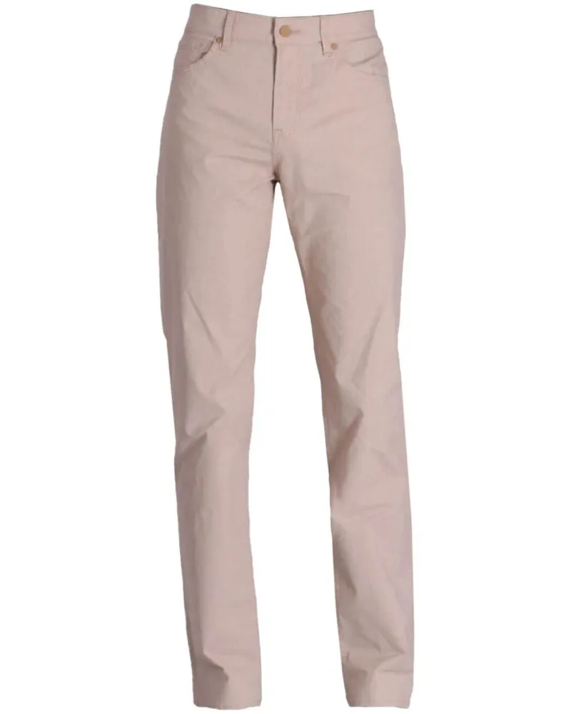 HUGO BOSS Maine Straight-Leg-Hose - Nude Nude