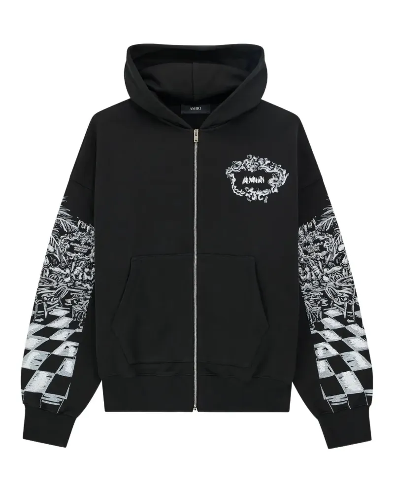 Amiri Chateau Kapuzenjacke - Schwarz Schwarz