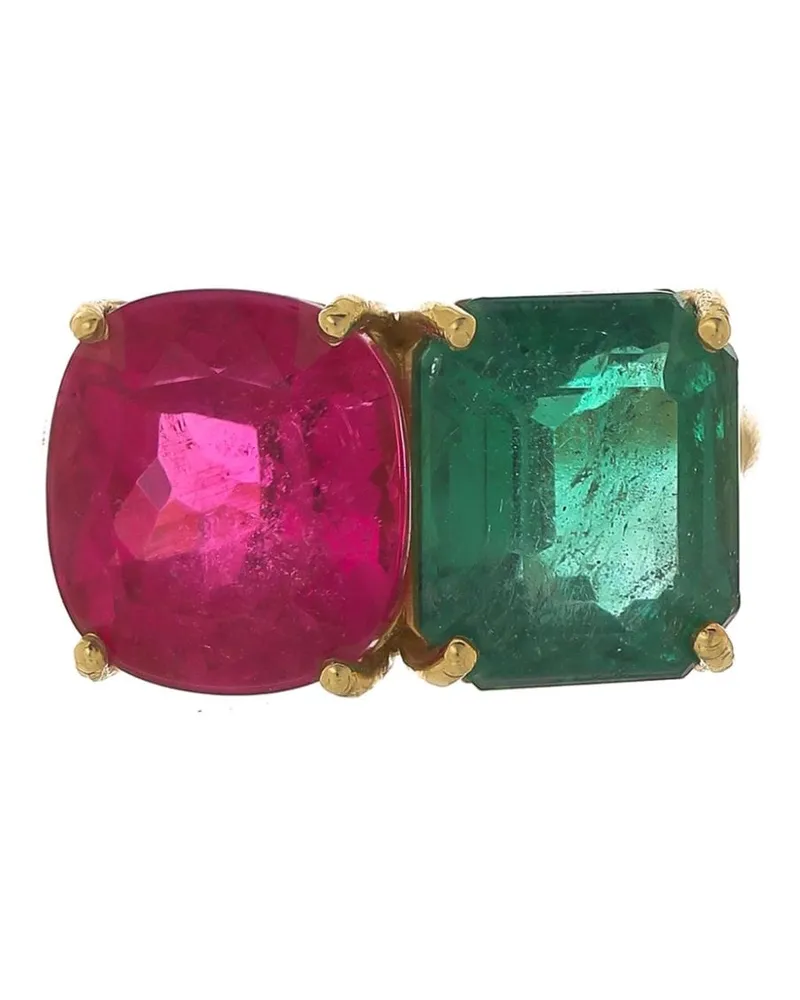 Irene Neuwirth 18kt Gelbgoldring mit Rubin Gold