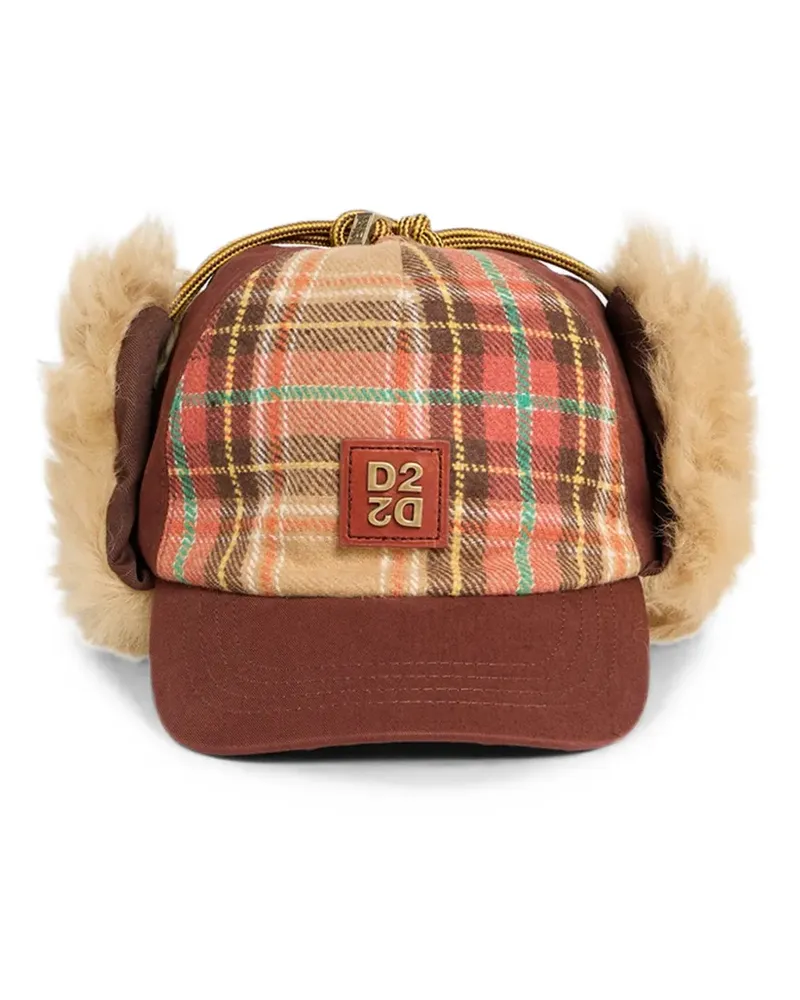 Dsquared2 D2 Cottage Baseballkappe - Braun Braun