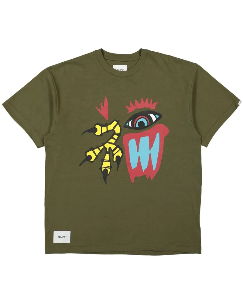 WTAPS Obj 04 T-Shirt - Grün Grün