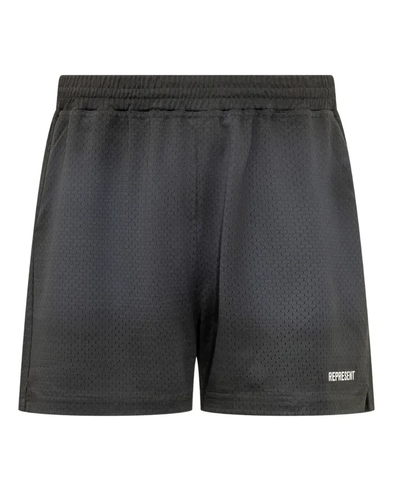 REPRESENT logo-detail shorts - Schwarz Schwarz