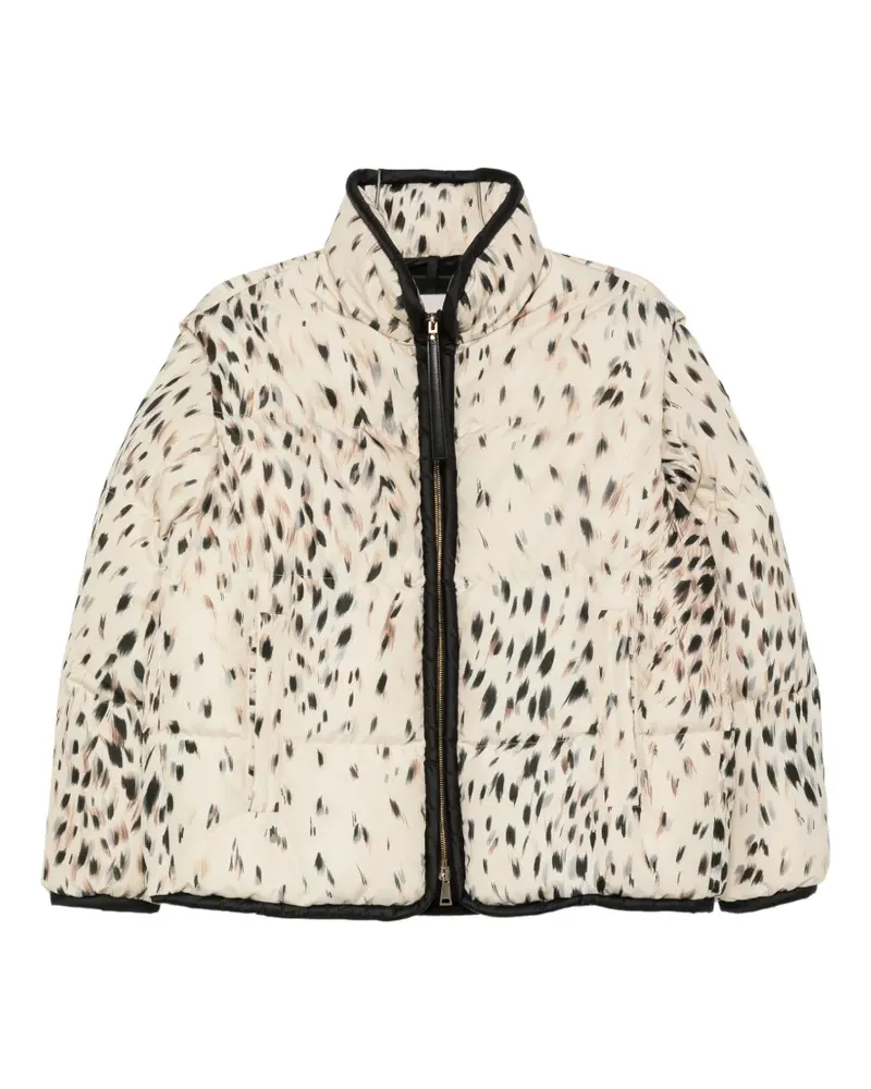 Moncler Rayonnant Steppjacke - Nude Nude