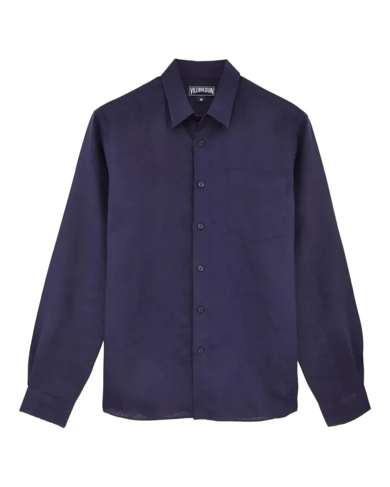 Vilebrequin chest-pocket shirt - Blau Blau