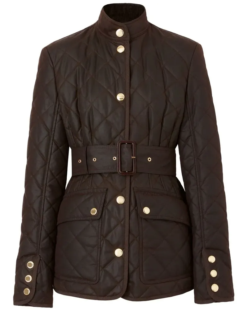 Burberry Steppjacke mit Gürtel - Braun Braun