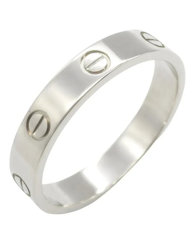 Cartier 2010s mini Love ring - Silber Silber