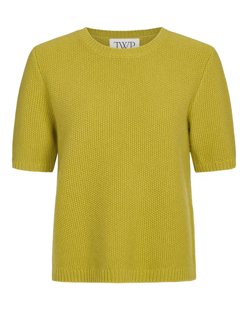 TWP Audrey knitted T-shirt - Gelb Gelb
