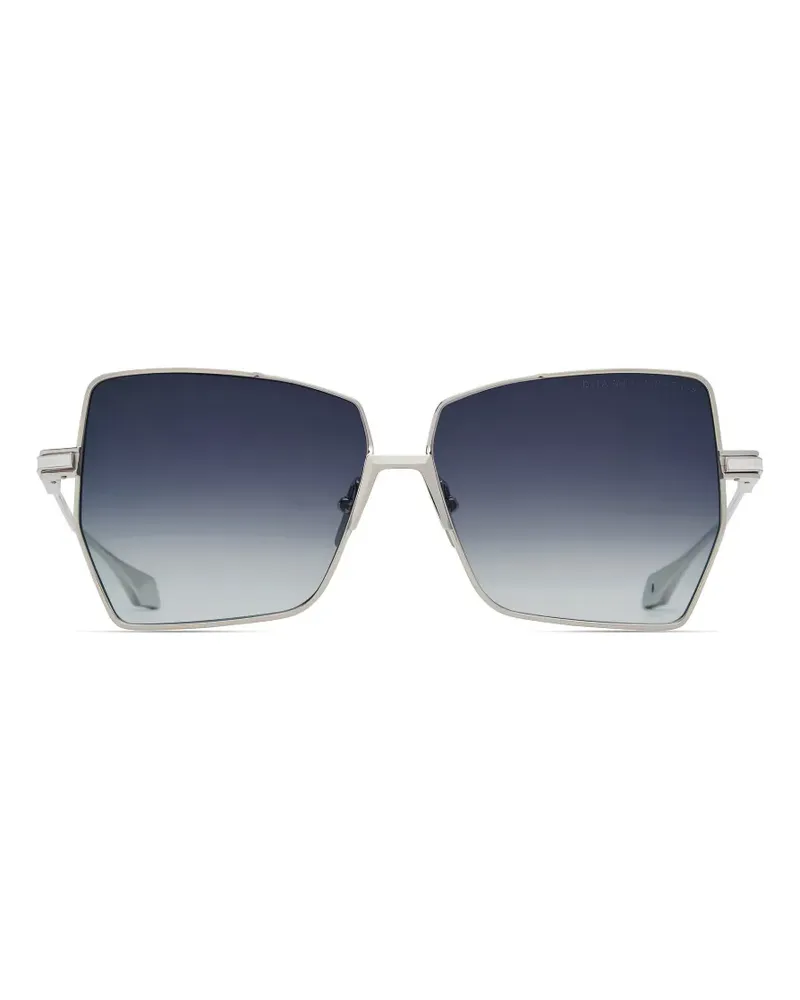 DITA Metamorphis Sonnenbrille mit geometrischem Gestell - Silber Silber