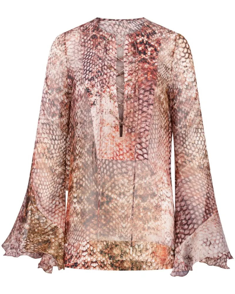 Silvia Tcherassi Thea Bluse - Orange Orange