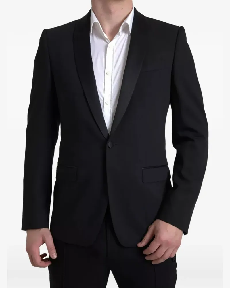 Dolce & Gabbana Martini Anzug - Schwarz Schwarz
