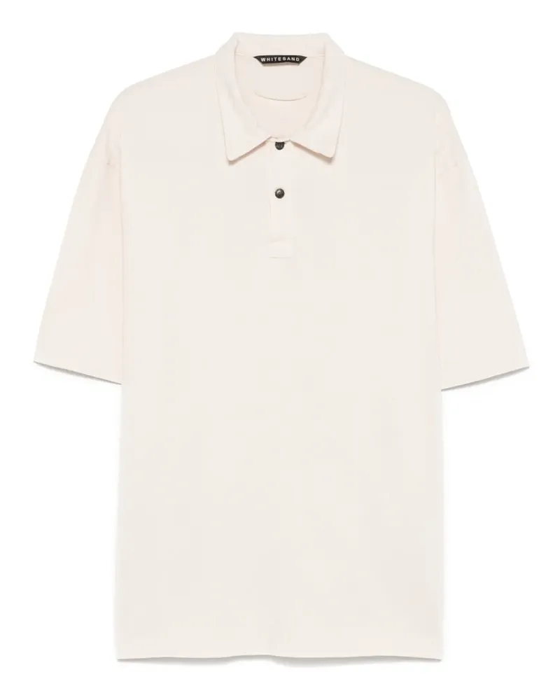PLAN C Klassisches Poloshirt - Nude Nude