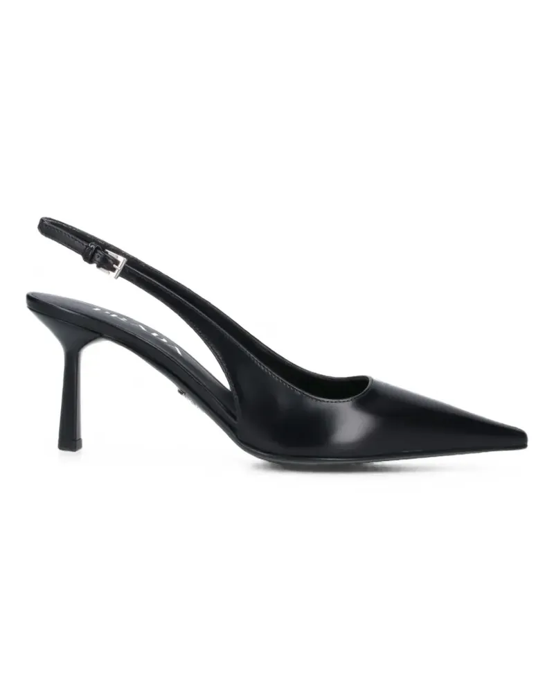 Prada Pumps mit Slingback-Riemen - Schwarz Schwarz