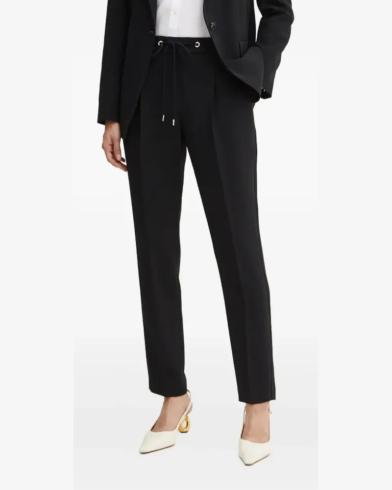 HUGO BOSS Tariyanah Hose mit Kordelzug - Schwarz Schwarz