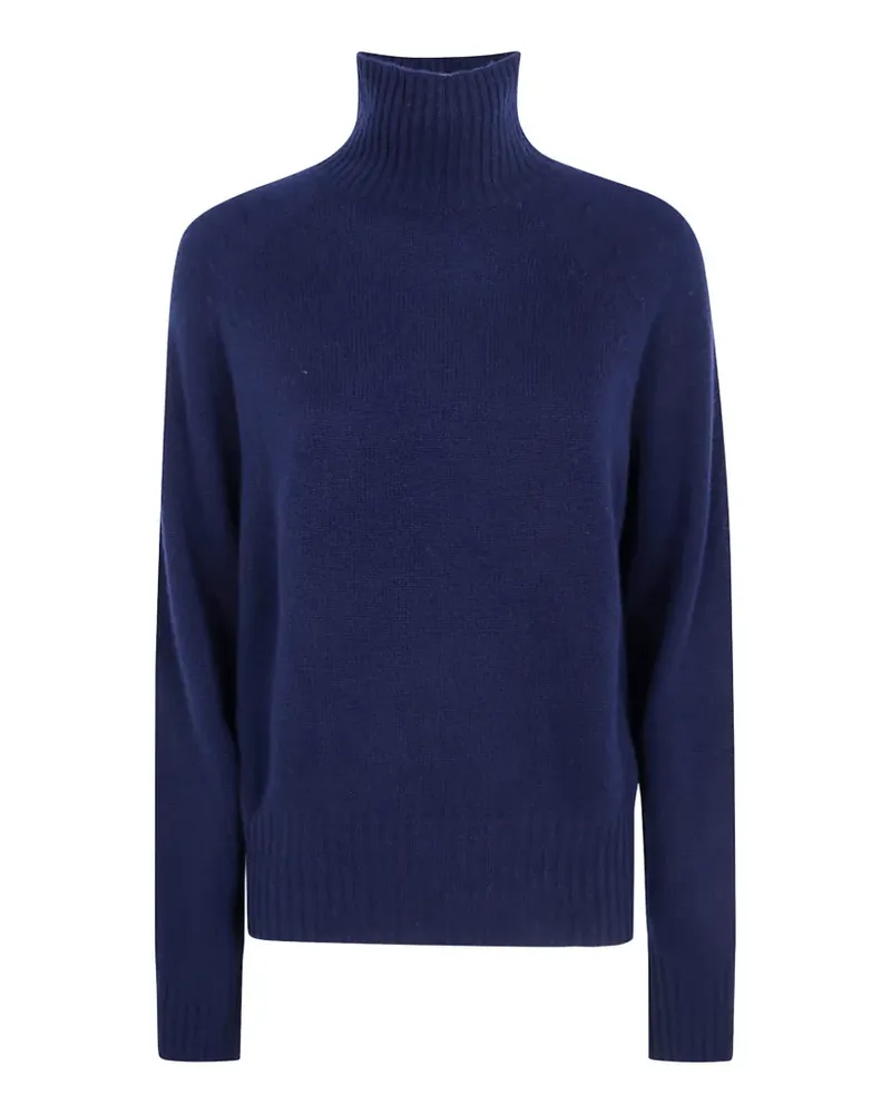 Seventy roll-neck cashmere sweater - Blau Blau