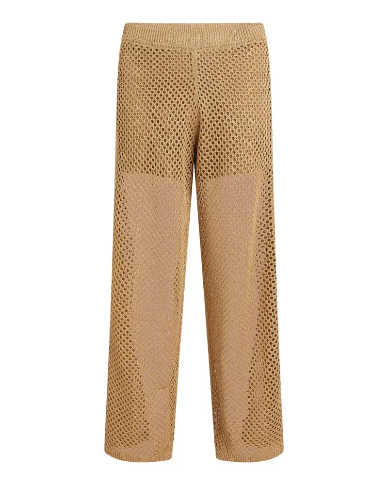 Karl Lagerfeld Hose mit Häkeldetail - Nude Nude