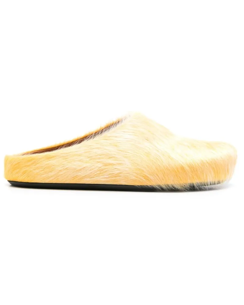 Marni Fussbett Mules - Gelb Gelb