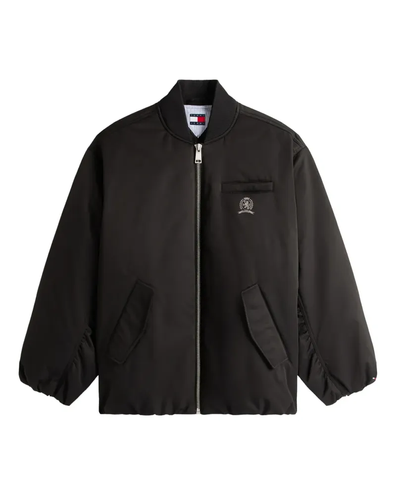 Tommy Hilfiger Jacke mit Reißverschluss - Schwarz Schwarz