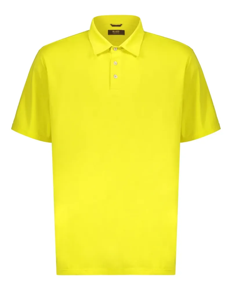 MOORER Pachino Poloshirt - Gelb Gelb