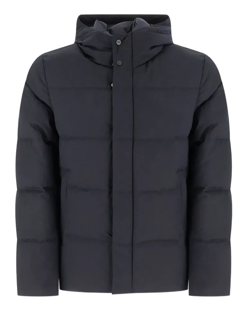 DUNO Winsor hooded padded jacket - Schwarz Schwarz
