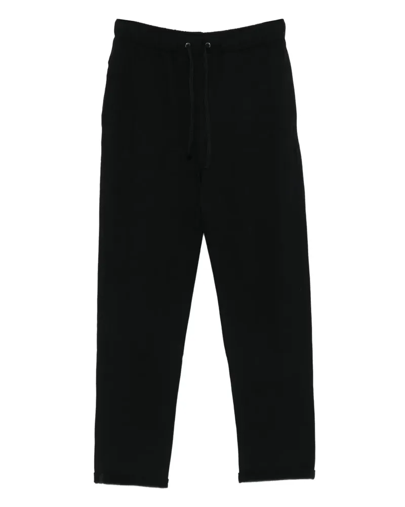 Majestic Cropped-Hose mit Kordelzug - Schwarz Schwarz