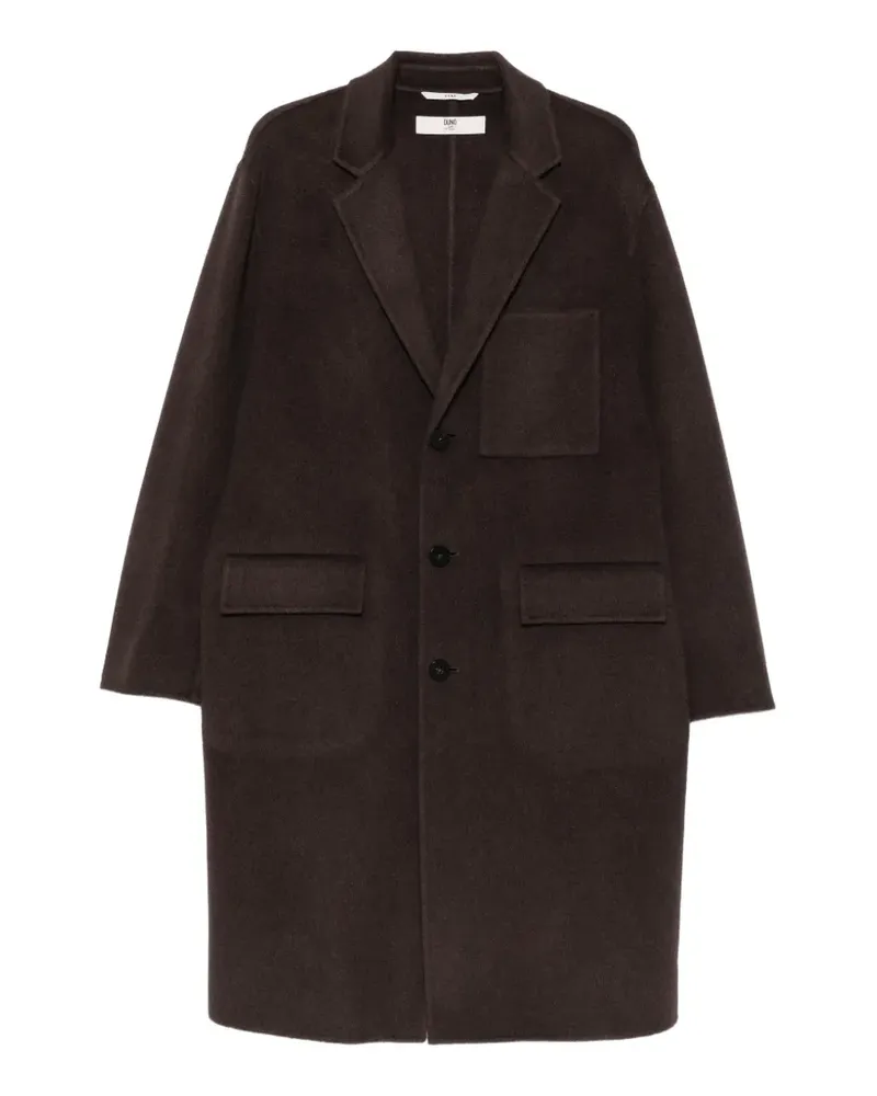 DUNO single-breasted wool coat - Braun Braun