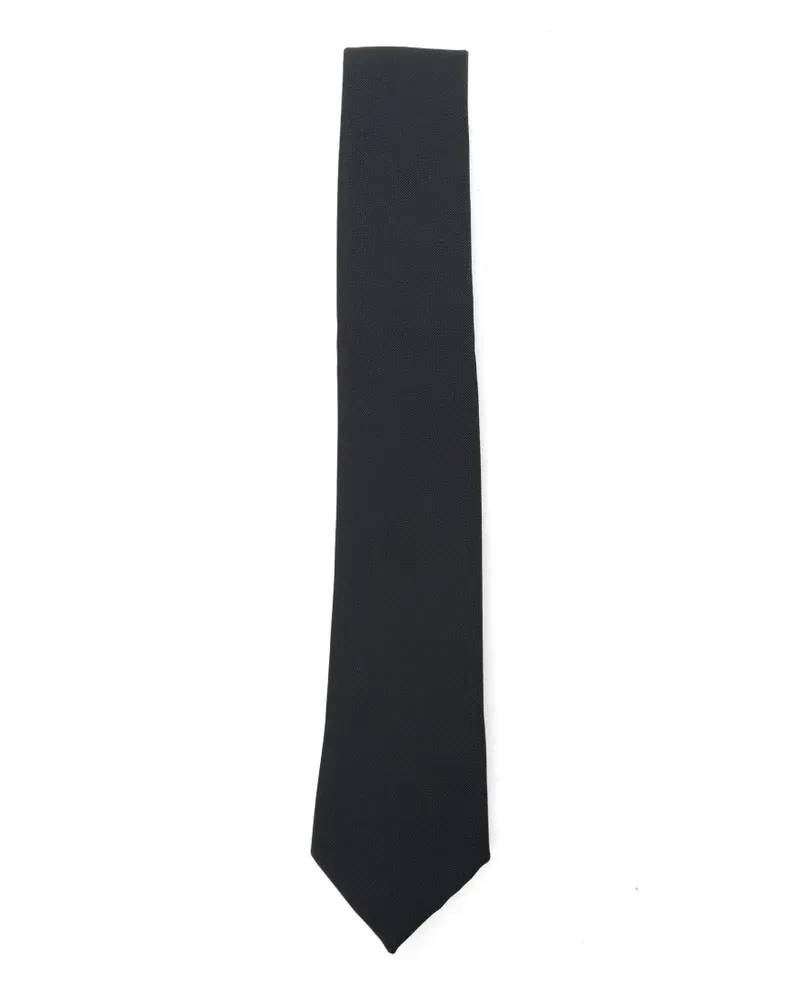 Tagliatore Spitz zulaufende Krawatte - Blau Blau