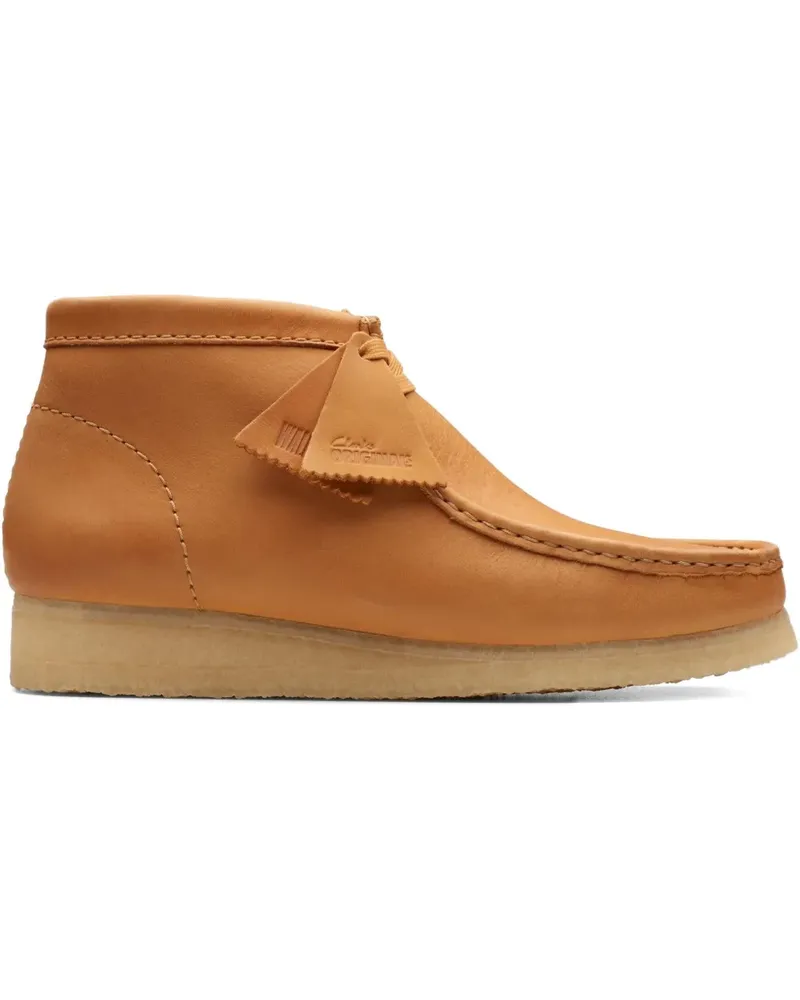 Clarks Wallabee Schnürschuhe - Braun Braun