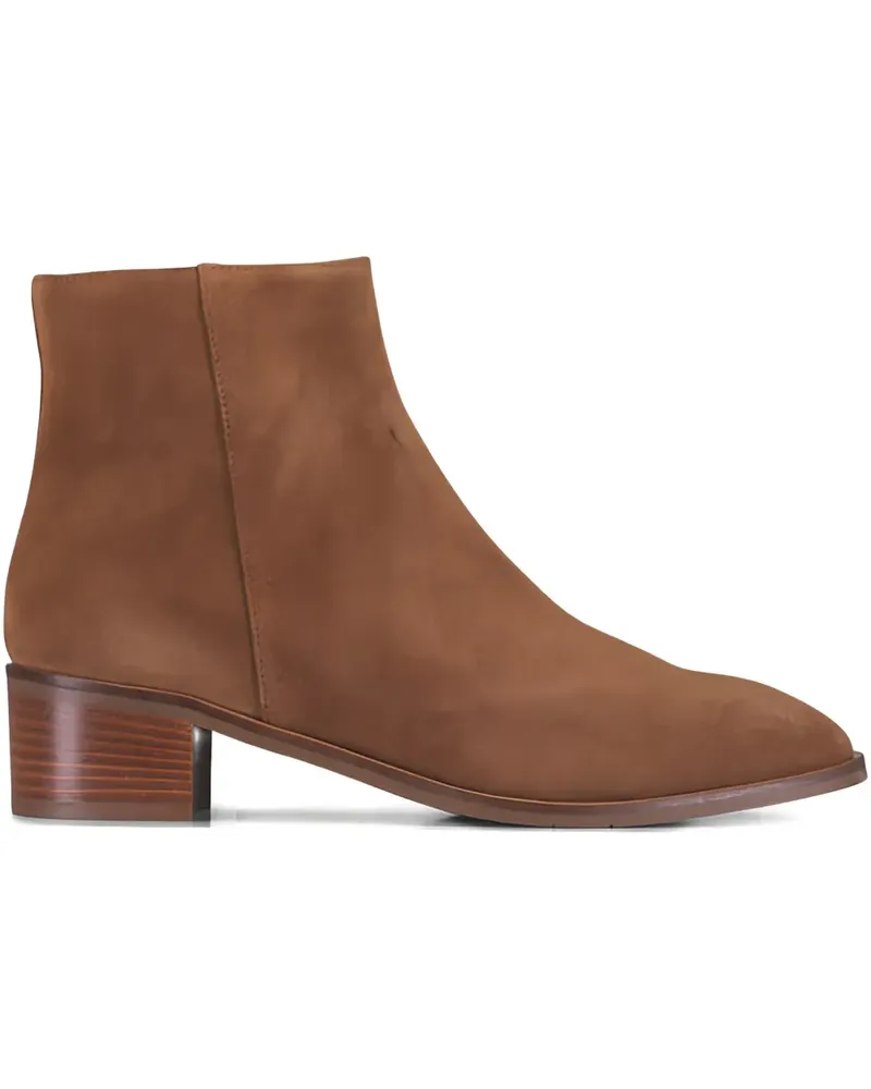 Aquatalia Reeta square-toe boots - Braun Braun