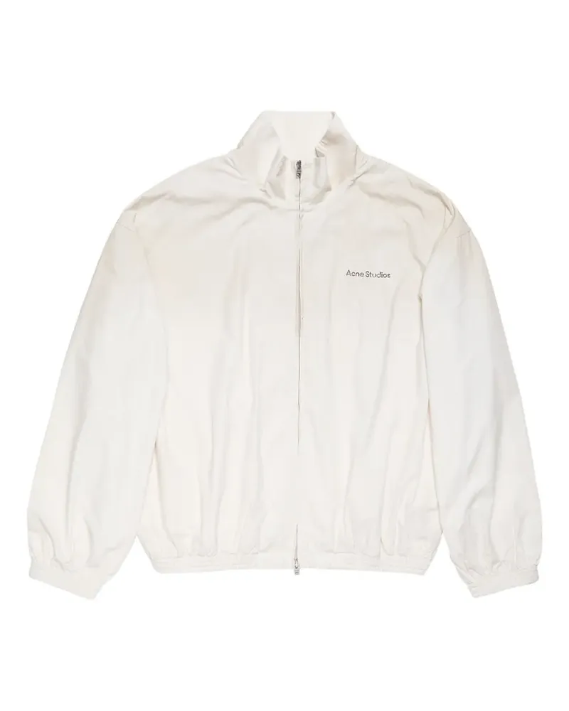 Acne Studios logo zipper jacket - Weiß Weiß