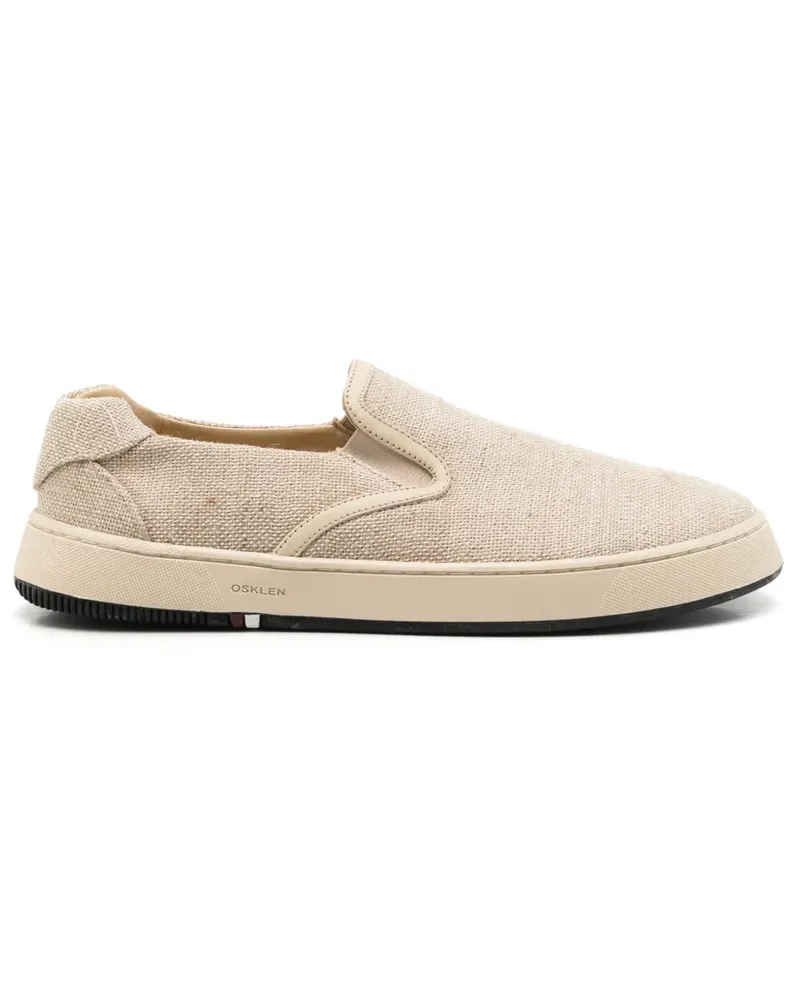 Osklen Bossanova Sneakers aus Bast - Nude Nude
