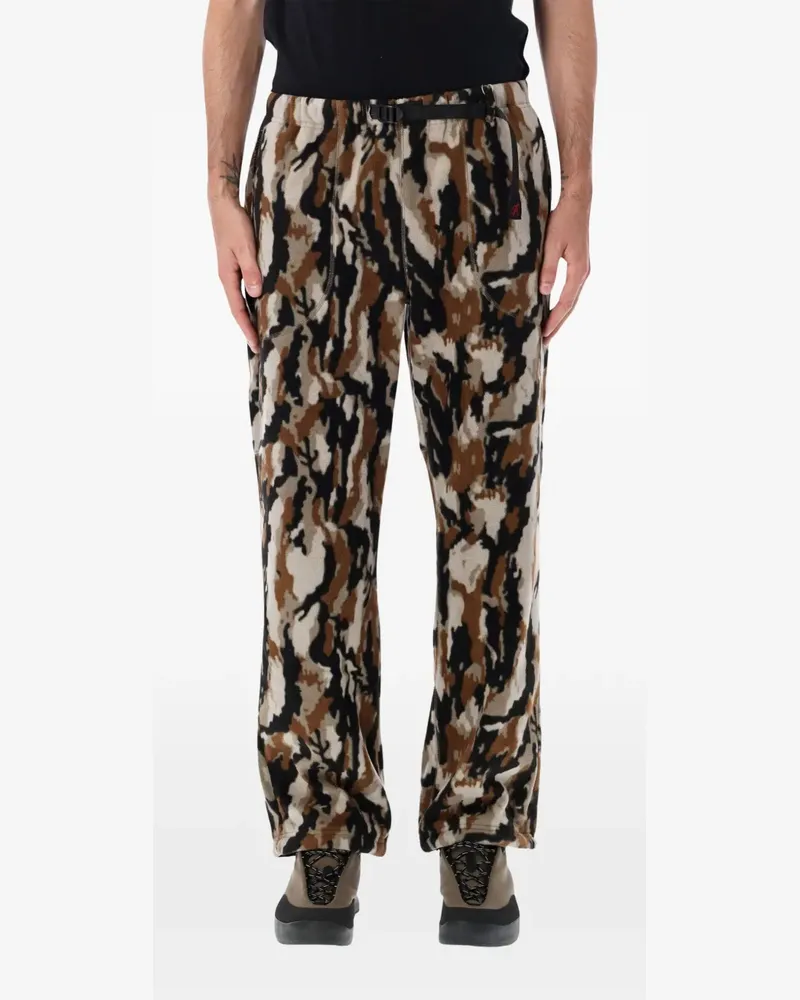 GRAMICCI Thermo-Fleecehose mit Camouflage-Print - Nude Nude