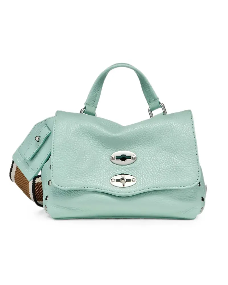 Zanellato Postina pebbled-leather shoulder bag - Grün Grün