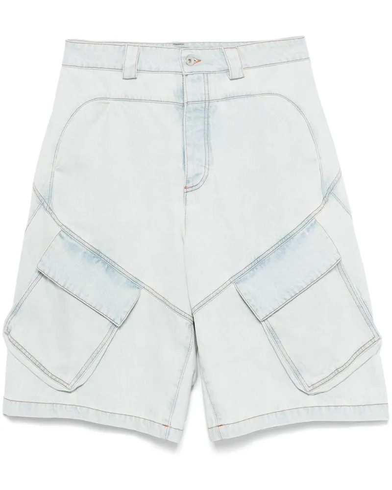 Marcelo Burlon | County of Milan Jeans-Shorts mit aufgesetzten Taschen - Blau Blau