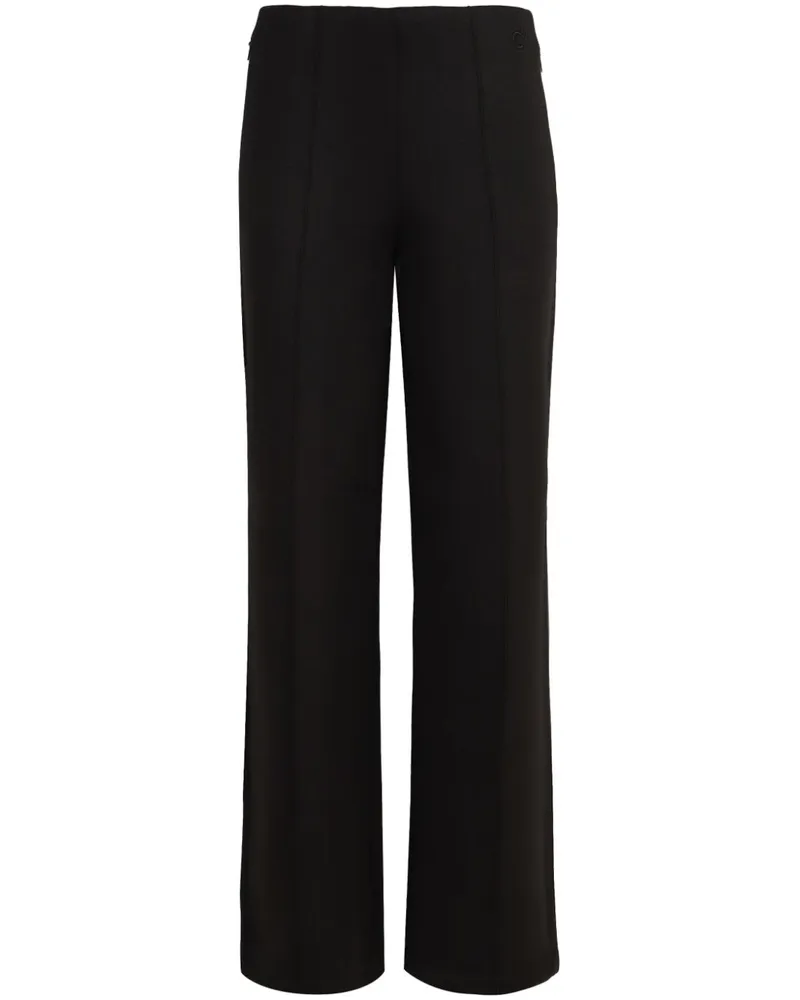 Calvin Klein Gerade Hose - Schwarz Schwarz