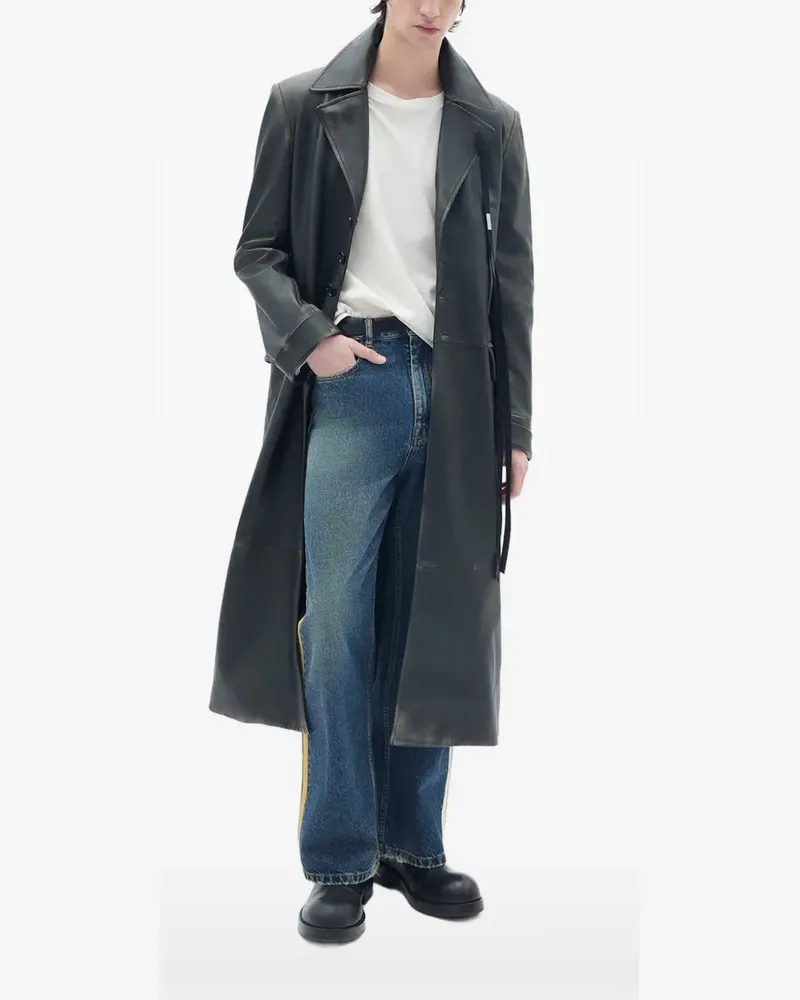 Ann Demeulemeester Ailo belted coat - Schwarz Schwarz