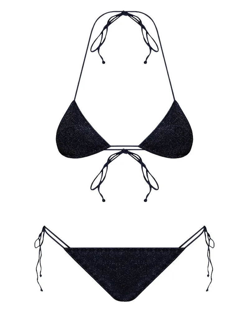 Oséree Bikini mit Lurex - Blau Blau